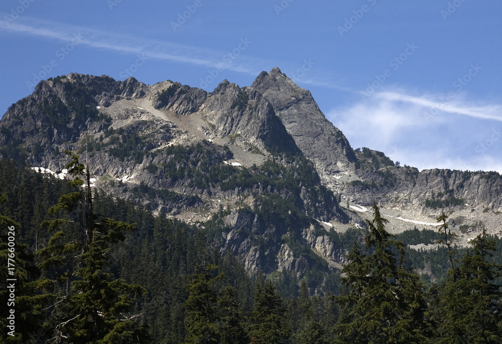 Denny Mountain Alpental Snoqualme Pass, Washington, Summer