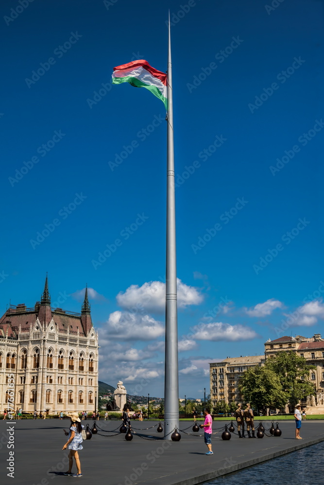 Obraz premium Budapest, Kossuth Tér