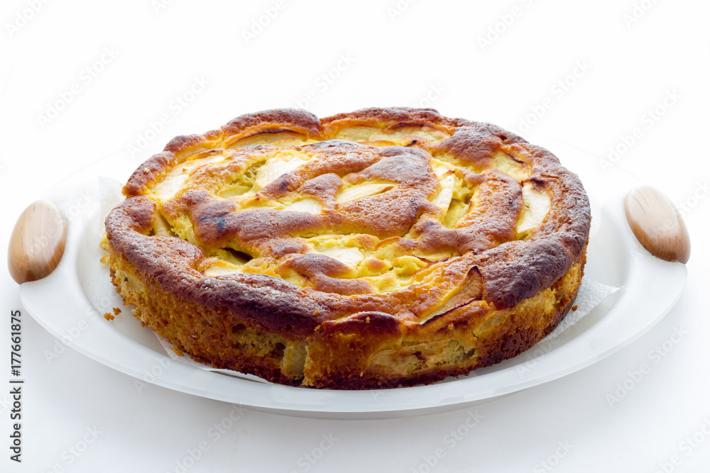 Traditional tasty apple pie Traditional tasty apple pie