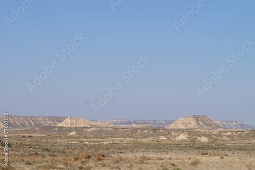 Bardenas Reales  Navarre  Spain 