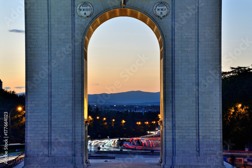 Victory Arch (Arco de la Victoria), Madrid, Spain #177664023