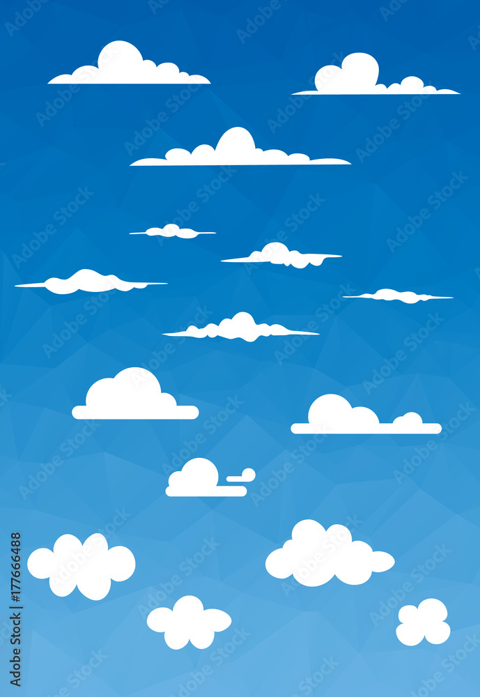 Various style of cloud
