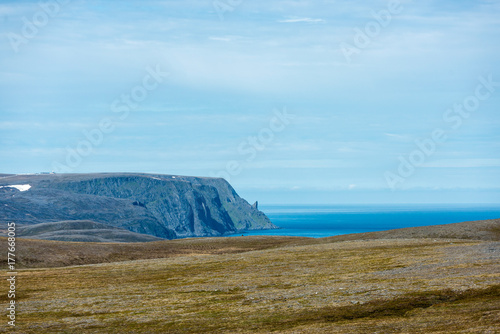 Route E69 in Finnmark, Northern Norway photo