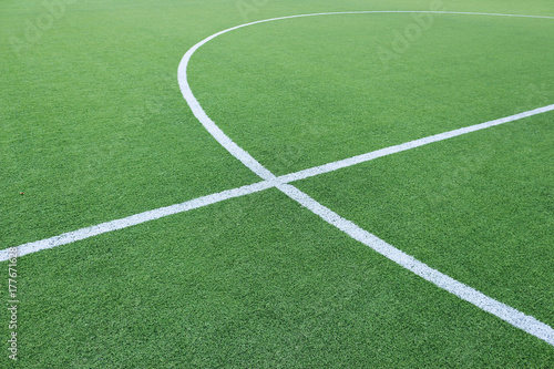 artificial turf football field © bogdych