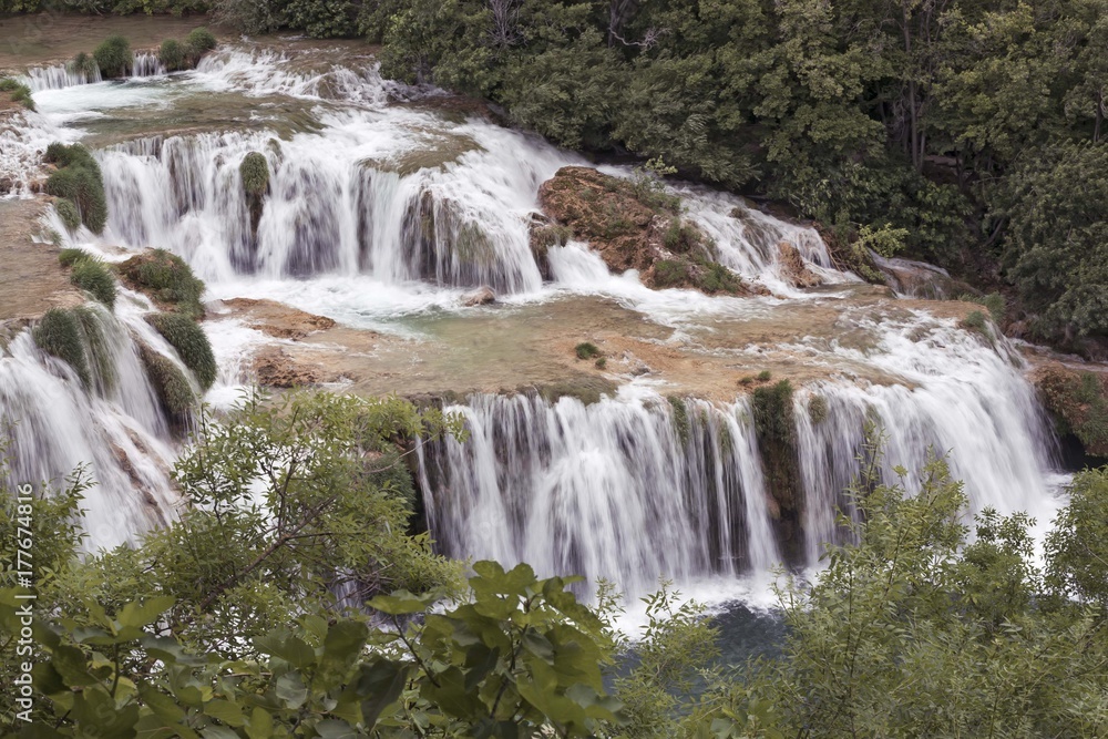 Nationalpark Krka Kroatien Adria Wasserfall Nationalpark Krka Kroatien Adria Wasserfall