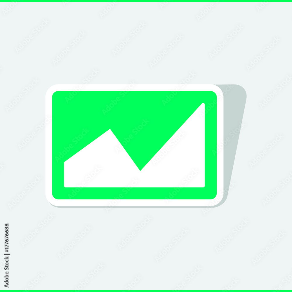 Gallery icon vector Gallery icon vector