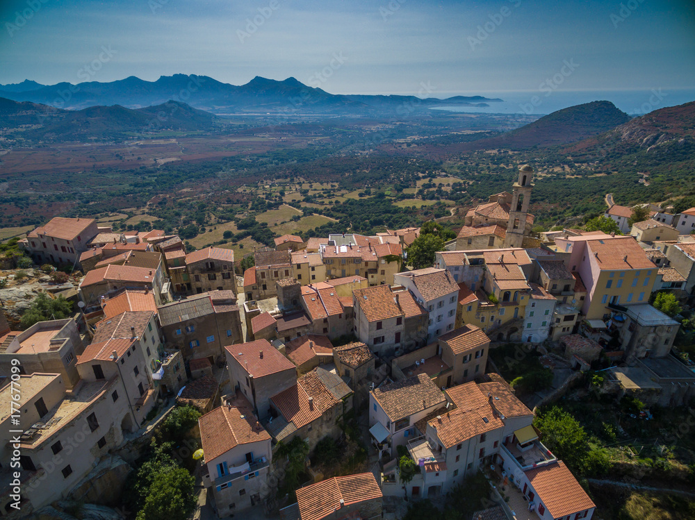 Montemaggiore in der Balagne auf Korsika