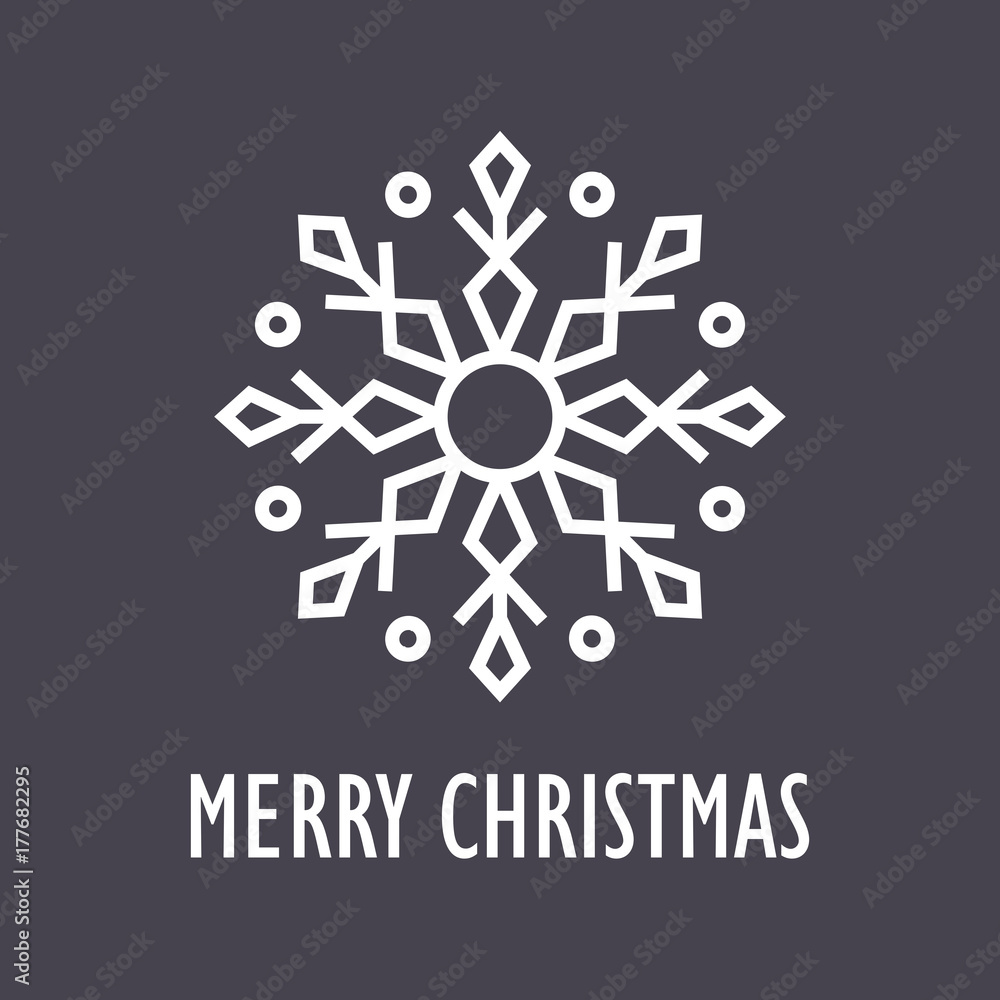 Christmas Card. Merry Christmas Lettering. Christmas Card. Merry Christmas Lettering.