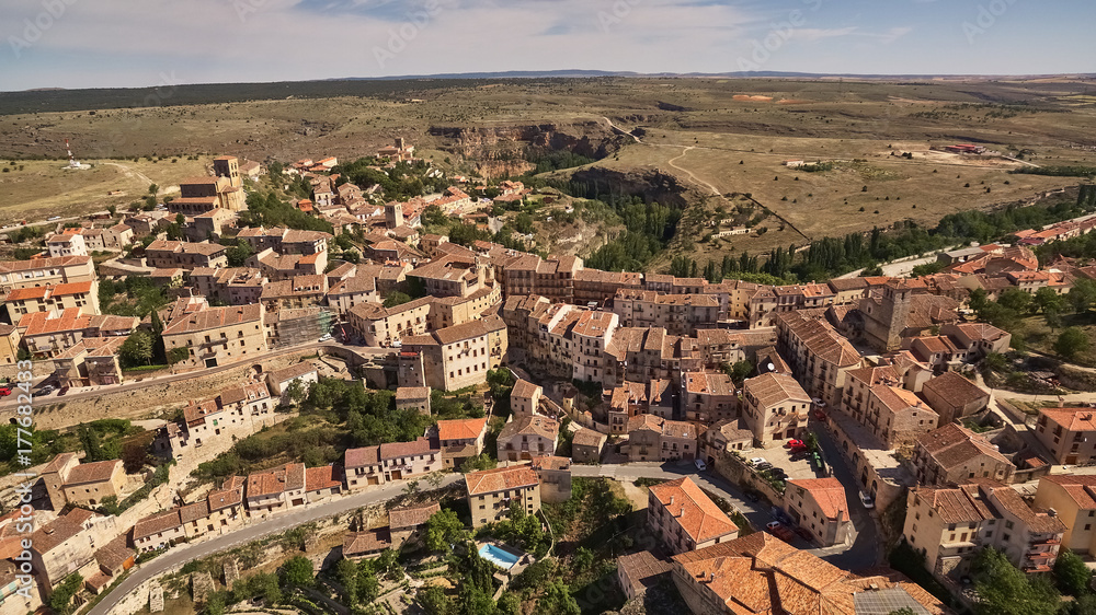 Sepulveda village in Segovia province, Spain