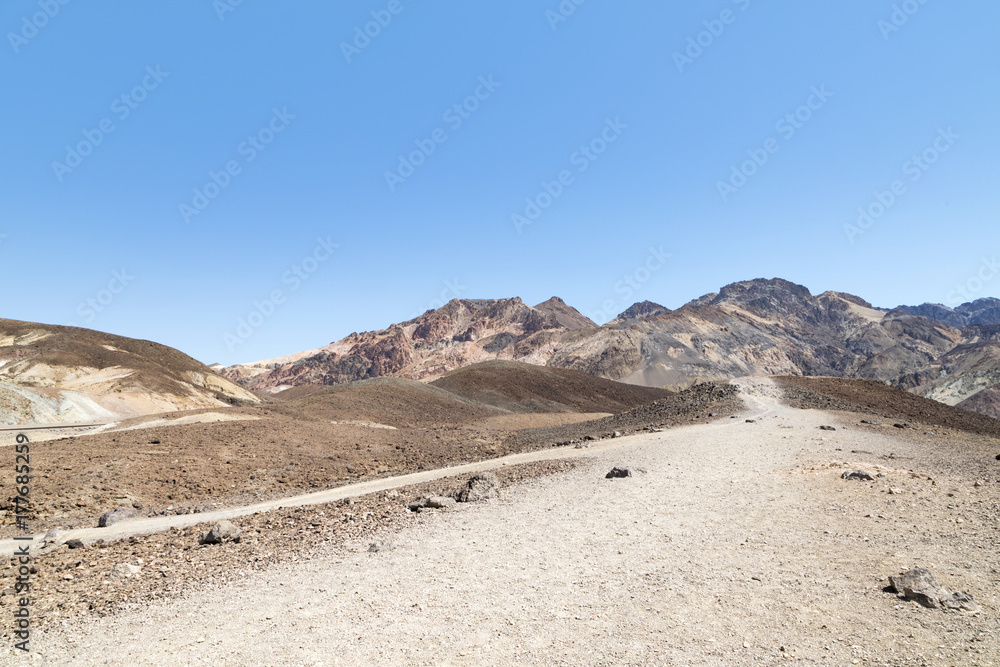 The Death Valley Lanscape in California 