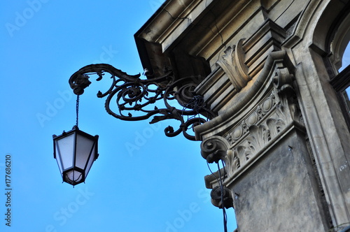 Lantern on the corner photo