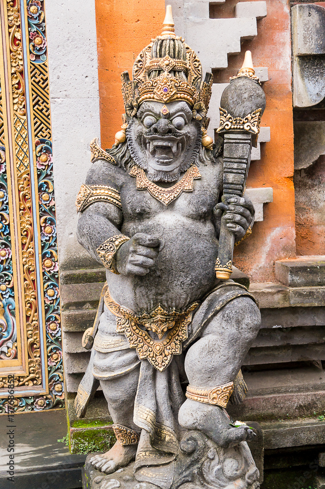 Demon Statue in Bali, Indonesia