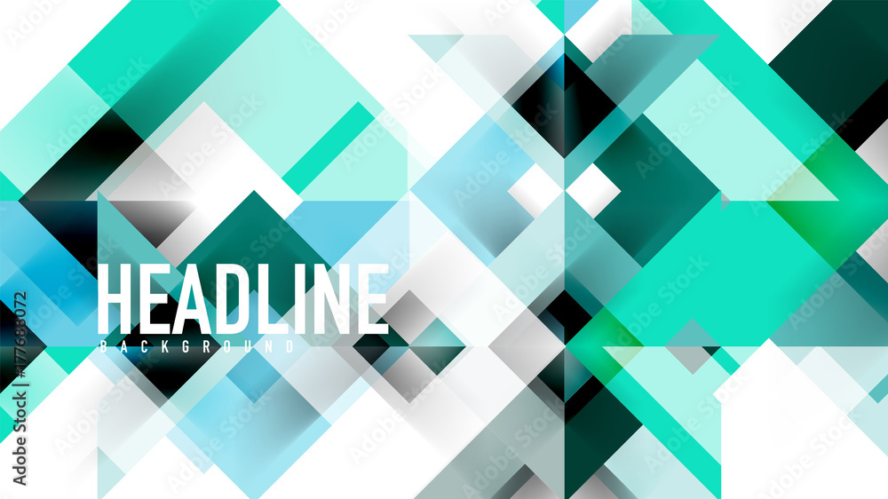 Business presentation geometric template Business presentation geometric template