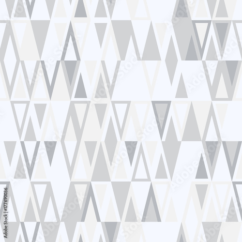 Abstract seamless pattern of triangles. The original building of geometric forms.