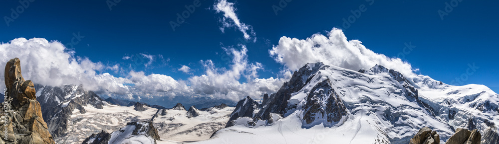 Mont Blanc in France amazing holiday destination