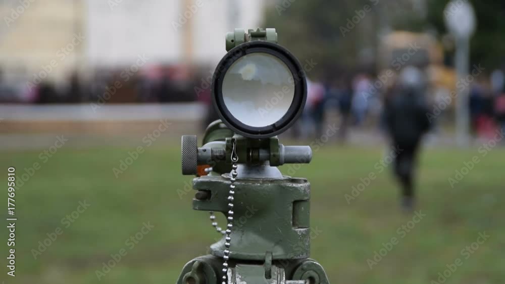 artillery sighting device artillery sighting device