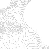 Map line of topography. Vector abstract topographic map concept with space for your copy