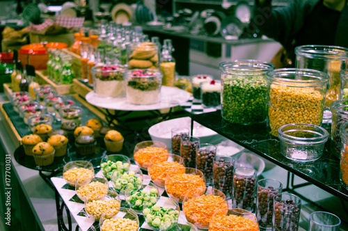 Food fair display
