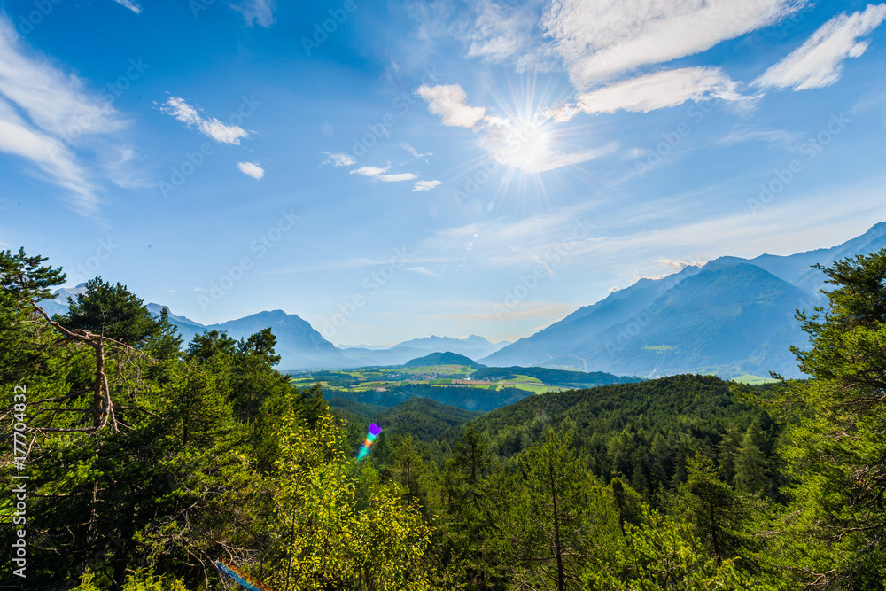 Obsteig in Sonnenplateau, Austria