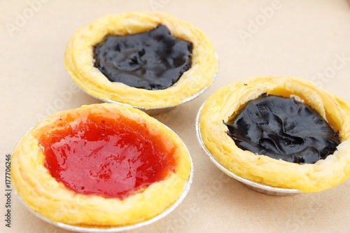 Jam tart is delicious at street food