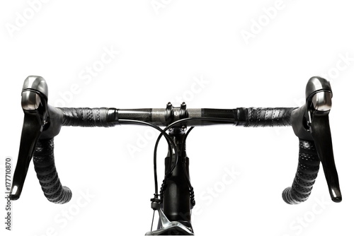 road bike handlebar carbon photo