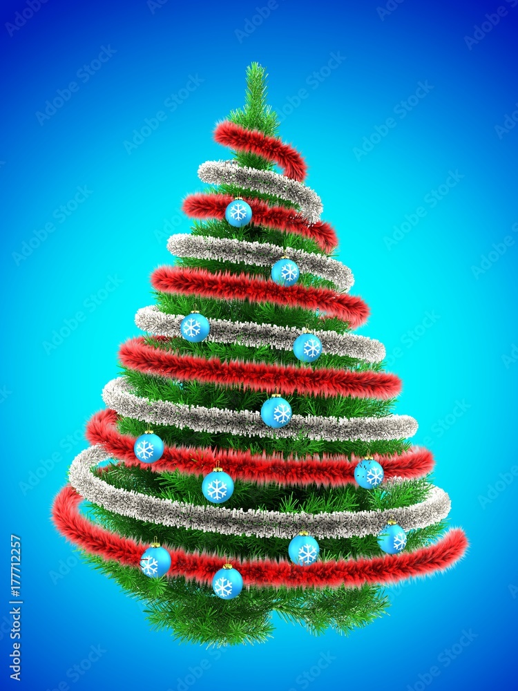 3d tinsel 3d tinsel