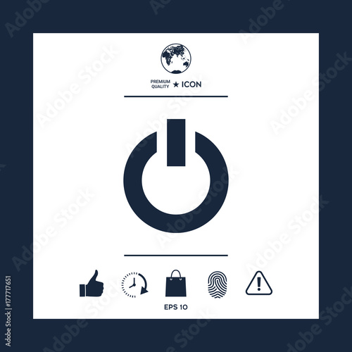 Power button icon