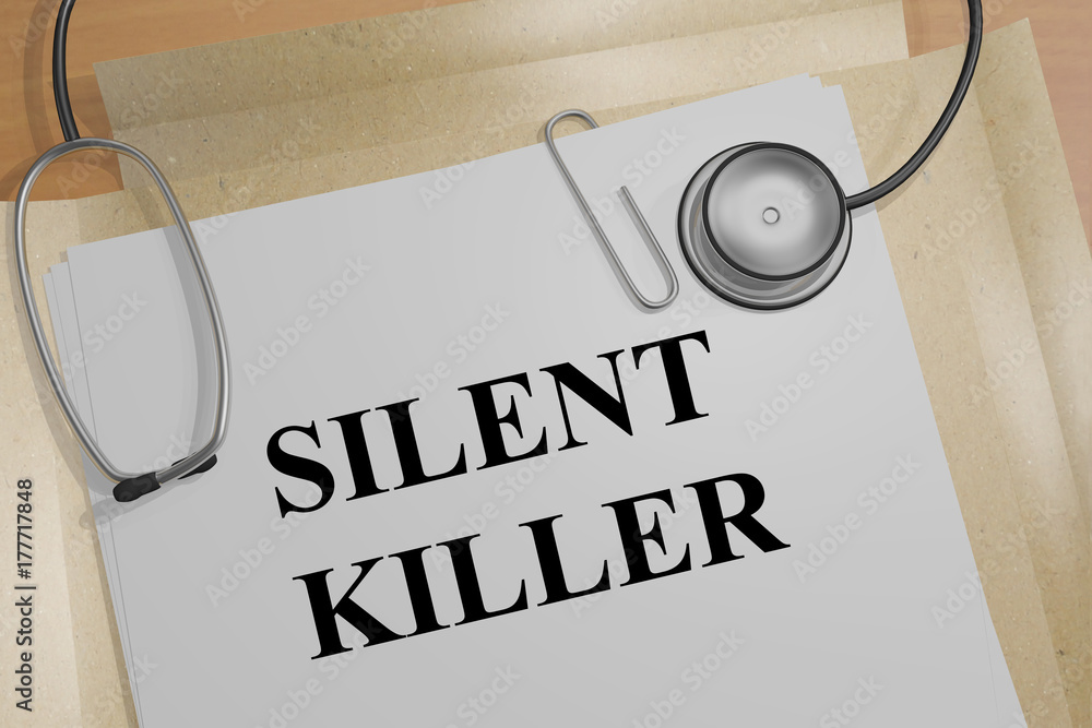 Silent Killer medical concept Stock Illustration Adobe Stock