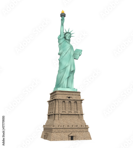 Wallpaper Mural Statue of Liberty Isolated Torontodigital.ca