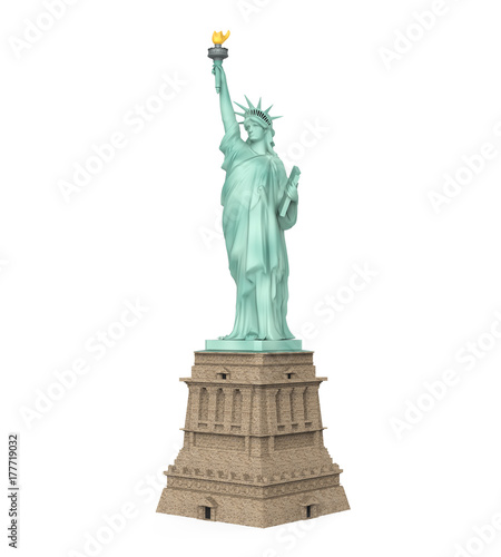 Statue of Liberty Isolated