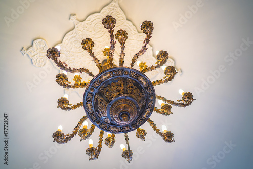 antique lampshade