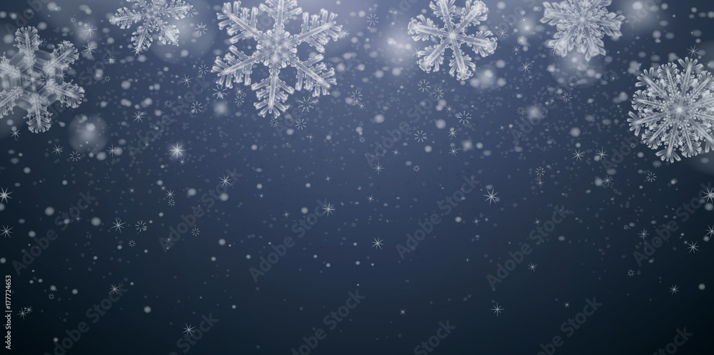 Snowflakes, realistic christmas snow, happy new year background, falling snow flake, white dust, blizzard, xmas vector illustration, overlay winter texture, lights. Isolated on transparent background Snowflakes, realistic christmas snow, happy new year background, falling snow flake, white dust, blizzard, xmas vector illustration, overlay winter texture, lights. Isolated on transparent background
