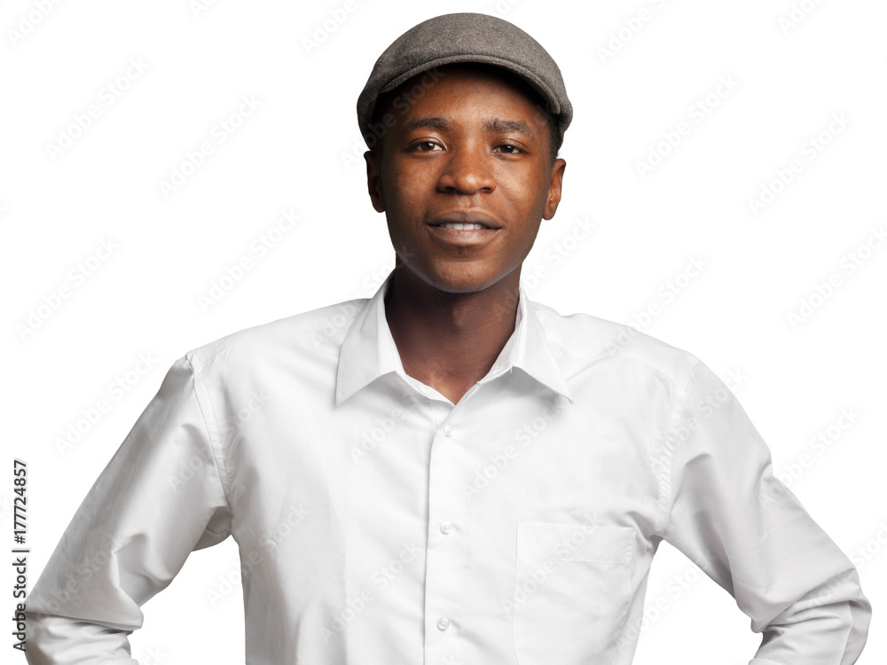 young african man young african man