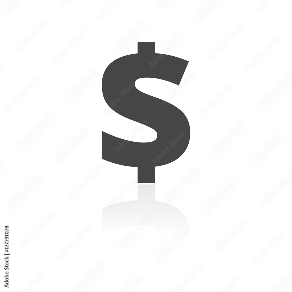 Dollars sign icon. USD currency symbol Dollars sign icon. USD currency symbol
