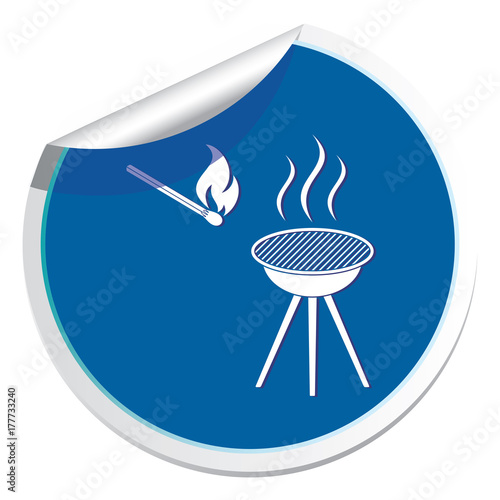 The barbecue icon