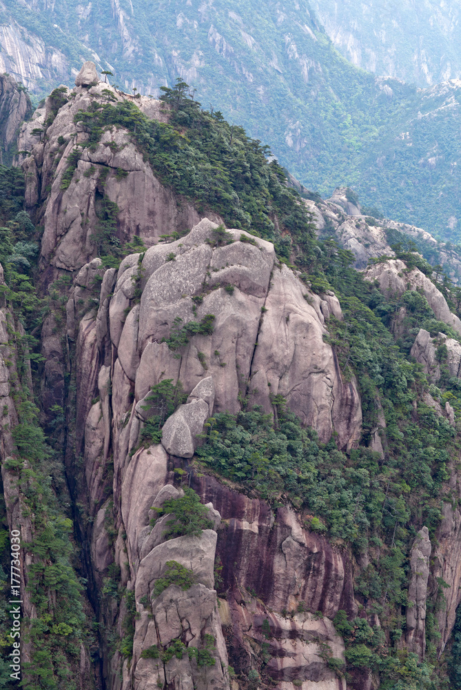 Huangshan Mountain (Yellow Mountain) in Anhui Province, China