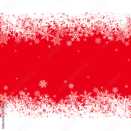 Snowflakes background