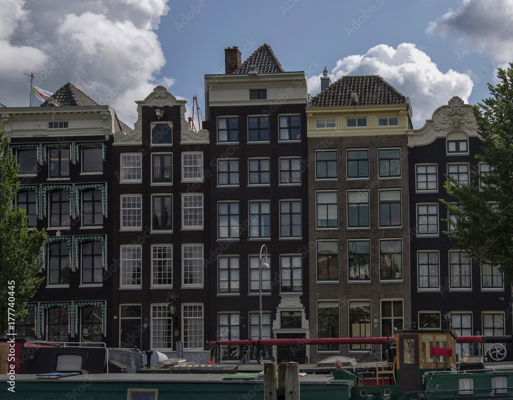 Maisons à Amsterdam, Pays-Bas
