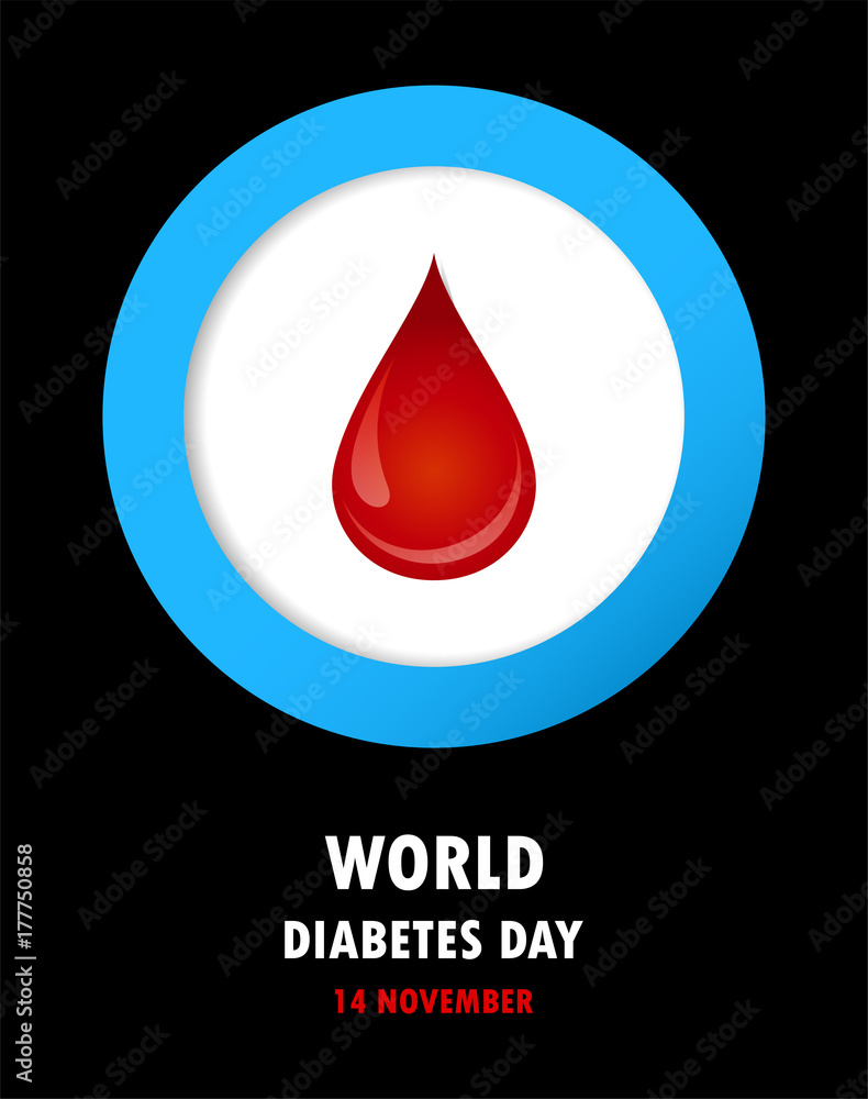 Fototapeta premium World Diabetes Day Concept