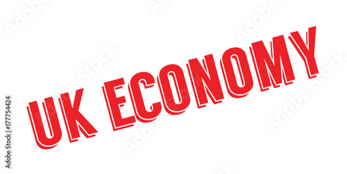 UK Economy rubber stamp. Grunge design with dust scratches. Effects can be easily removed for a clean, crisp look. Color is easily changed.