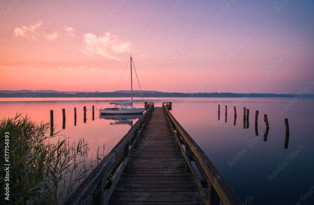 Ratzeburger See im Sonnenaufgang