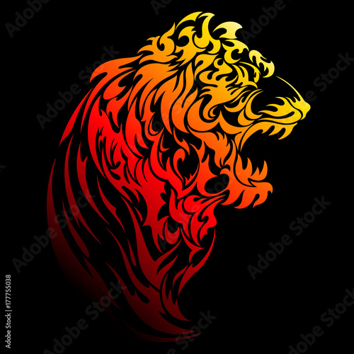 Wallpaper Mural 虎のイラスト, Torontodigital.ca