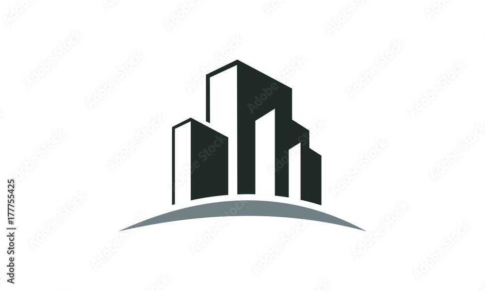 town skyscraper logo