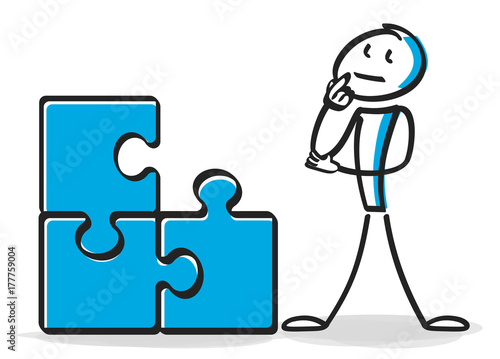 Strichmännchen problem kreative Idee Entwicklung und Umsetzung