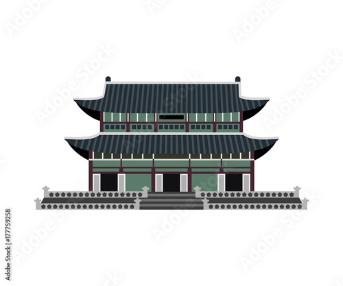 Korean Palace Changdeokgung.