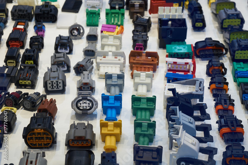 Canvas Print Automotive electrical connectors