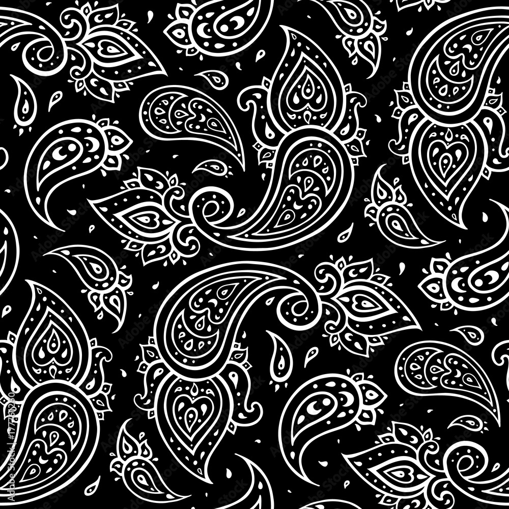 Paisley Ethnic ornament. Paisley Ethnic ornament.