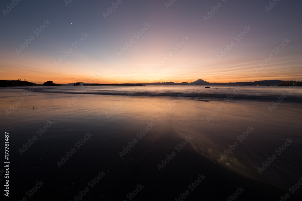 葉山町一色海岸 / 富士山