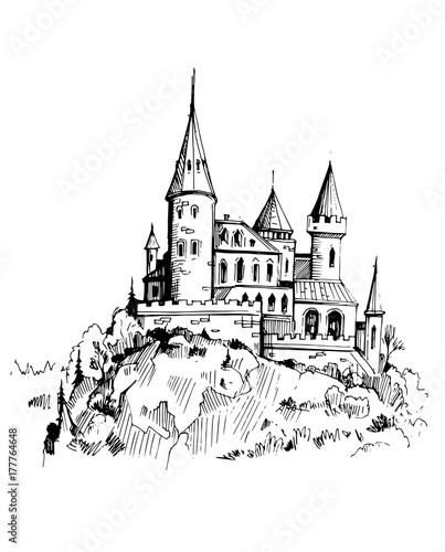Castle on a rock
