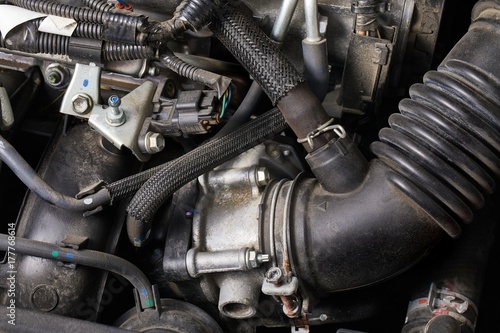 Car Engine Detail